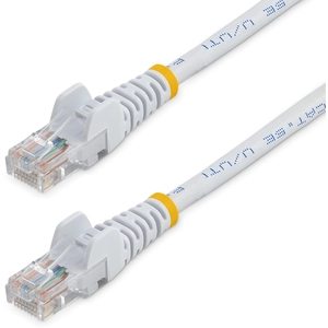 StarTech.com 5m White Cat5e / Cat 5 Snagless Ethernet Patch Cable 5 m ... pas cher