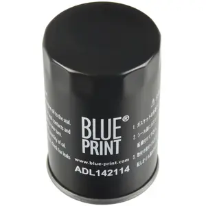 Blue Print Filtre à huile imprimé bleu compatible avec Alfa Romeo 4C Spider Giulietta 940 960 961 55252436 pas cher