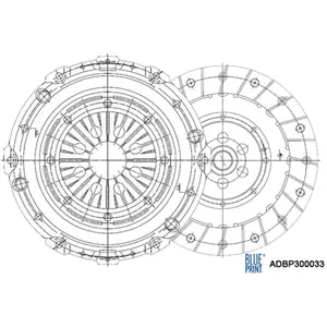 Koppelingsset ADBP300033 Blue Print pas cher