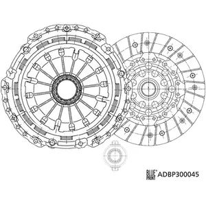 Koppelingsset ADBP300045 Blue Print pas cher