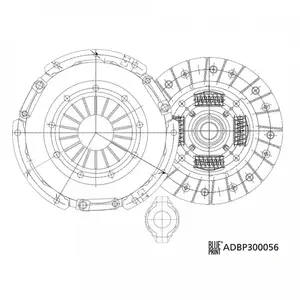 Koppelingsset ADBP300056 Blue Print pas cher