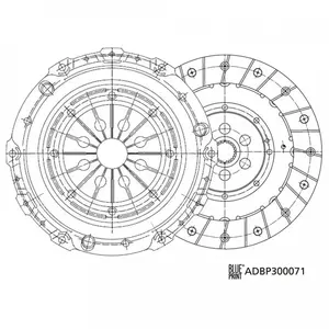Koppelingsset ADBP300071 Blue Print pas cher