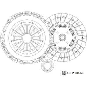 Koppelingsset ADBP300060 Blue Print pas cher