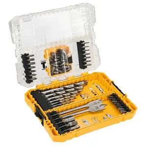 Comparateur de prix : DeWalt Coffret bois et métal 55 pièces 'Toughcase' - DEWALT - DT70757