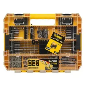 Comparateur de prix : DeWALT DT70763 85-delige SDS-Plus boor- en schroefbitset in TOUGH CASE