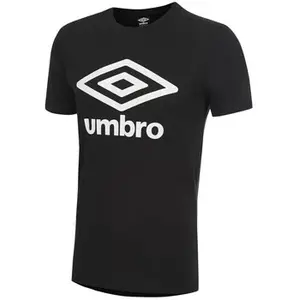 Umbro FW Large Logo Cotton Tee T-Shirt Homme, Noir, mVendu parcdiscount