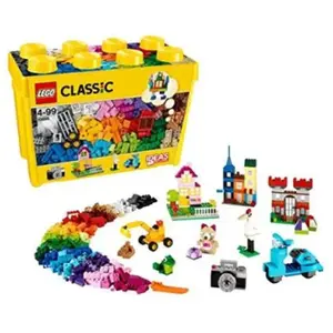 Lego classic - 10698 - jeu de construction - boîte de briques créatives deluxe pas cher