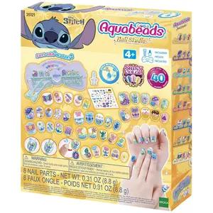 Comparateur de prix : Aquabeads Kit De Design Pour Les Ongles Stitch