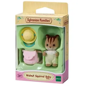 Figurine Sylvanian Families Le bébé écureuil roux pas cher