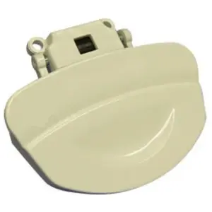Kit poignée de porte blanche pour lave-linge De Dietrich quivalent as0... pas cher