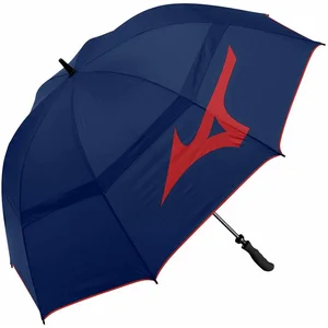 Mizuno Tour 55 inch Twin Canopy Staff Golfparaplu - Blauw RoodVendu parbol