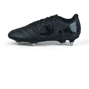 Canterbury Phoenix Genesis Team Bottes, unisexes, noir/argenté métallisé, taille 48,5 EU, Black Silver Metallic, 48.5 EU pas cher