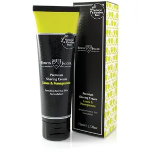Edwin Jagger Premium Crème De Rasage Limes & Grenade 75mlVendu parbeauty-plaza