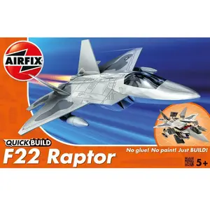 Airfix QUICK BUILD F22 Raptor Montagekit Vliegtuig met vaste vleugels