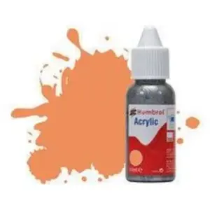 Peinture Humbrol Acrylic Dropper Bottle 14ml 61 Flesh - Matt - Humbrol