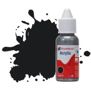 Humbrol - No 21 Black - Gloss (4/20) * - HADB0021 - modelbouwsets, hobbybouwspeelgoed voor kinderen, modelverf en accessoires pas cher