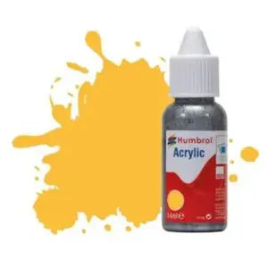 Humbrol DB0024 Peinture acrylique mate Jaune Trainer No.24 14 mlVendu paramazon