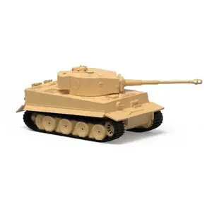 1:72 Airfix 55004 Tiger 1 Tank - Starter Set Plastic Modelbouwpakket