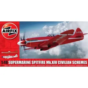 1:48 Airfix 05139 Supermarine Spitfire MKXIV Race SC Plastic Modelbouwpakket pas cher