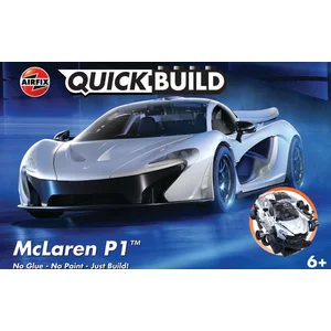 Airfix J6028 QUICKBUILD Mclaren P1 - Wit - Sport auto Plastic Modelbou...