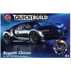 Airfix QUICKBUILD : Voiture Bugatti Chiron - Noire pas cher