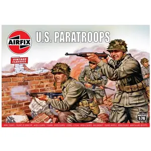 Comparateur de prix : Airfix Us Paratroops (Wwii) Vintage Classic Series ' - Airfix Ax00751v