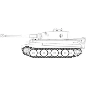 Airfix Tiger 1 Version De Début De Production - Airfix 1501357-Airfix pas cher