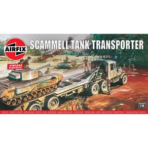 1:76 Airfix 02301V Scammel Tank Transporter Plastic Modelbouwpakket