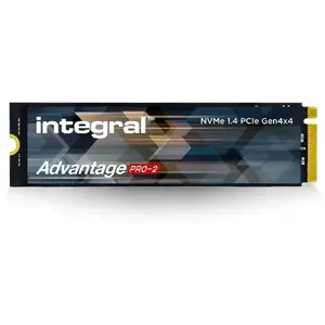 Integral 2 To Advantage Pro-2 M.2 2280 PCIe Gen4 X4 NVMe 1.4 SSD   Jus... pas cher