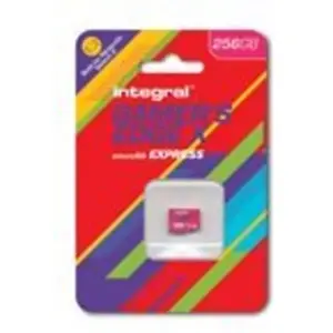 Integral 256GB MSDXC EXPRESS UHS-1 U3 CL10 V30 A1 (256 Go, U3), Carte ... pas cher