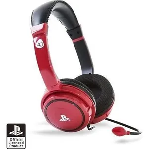 SONY DADC - 4 GAMERS CASQ P4 PRO4-40 RED PS4 pas cher