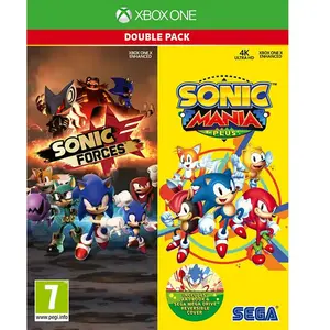 Xbox Games Xbox One Sonic Mania Plus And Sonic Forces Double Pack pas cher