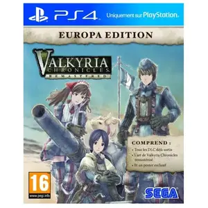 SEGA Logithéque Valkyria Chronicles Remastered Europa Edition Ps4 pas cher