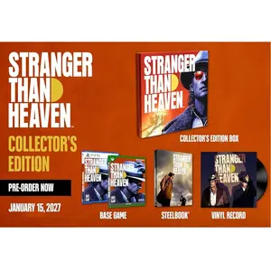 Sega Stranger Than Heaven - Collector Edition - Jeu Xbox Series X pas cher