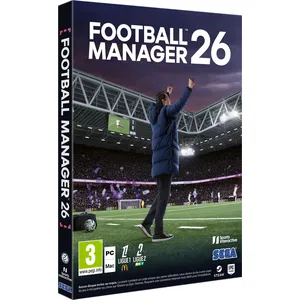 SEGA Football Manager 26 - Jeu PC - Code in a Box pas cher