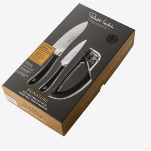 Robert Welch Set de 2 couteaux avec aiguiseur Signature pas cher
