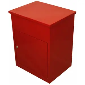 MonsterShop Pakketbrievenbus - Afsluitbaar - Anti-diefstal - Rood pas cher
