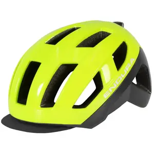 Endura Urban Luminite Casque Homme Hi-Viz Jaune, M-L pas cher