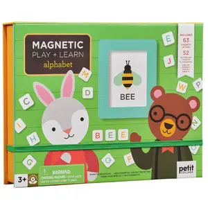 Petit Collage Jeu Magnétique + Apprendre L´alphabet pas cher