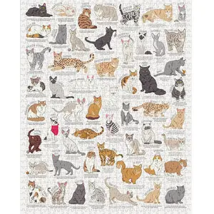 Comparateur de prix : Ridley's Games Legpuzzel Cat Lovers 70 X 55 Cm 1000 Stukjes