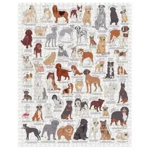 Abrams & Chronicle 85768 - Dog Lover's - Puzzle, 1000 pièces (1000 piè... pas cher