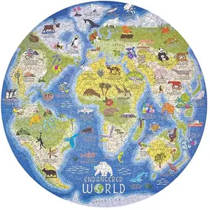 Ridley's Games Legpuzzel Endangered World 68 Cm 1000 Stukjes