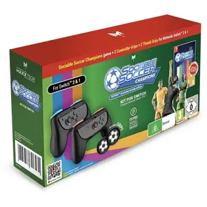 Sociable Soccer Champions Kit for Switch 1 & 2 + Grips Ballon - Jeu Nintendo Switch pas cher