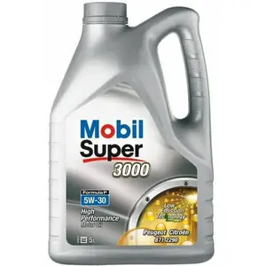 Comparateur de prix : MOBIL Huile-Additif SUPER 3000 Formula-P - Synthetique / 5W30 / 5L