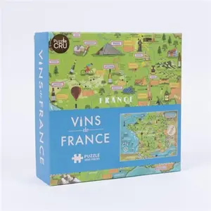 Professor Puzzle Puzzle Des Vins De France Puzzle-PP13928 pas cher