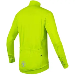 Endura Maillot manches longues Xtract Roubaix pour homme, Hi-Viz jaune, L pas cher