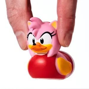 TUBBZ-SONIC LE HERISSON - AMY ROSE (ED BAIGNOIRE)-8CM pas cher