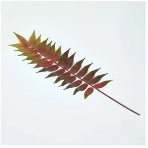 Feuille de fougère tropicale artificielle sur tige, 72 cm - Homescapes pas cher