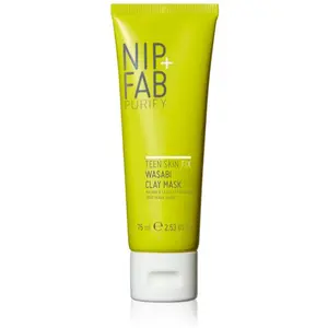 Nip+Fab Teen Skin Fix Masque d'Argile au Wasabi, 75 ml, Purifie les Po...Vendu paramazon