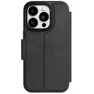 Tech21 Tech 21 EvoLite Étui portefeuille pour iPhone 14 Pro - Portefeuille à 3 emplacements pour cartes, noir pas cher